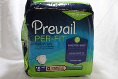 Prevail per-fit Daily Briefs size XL Extra large 59″-64″ 15 count (2 Packs)