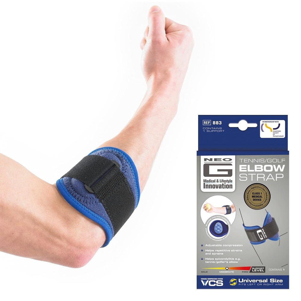 Neo-G Tennis/Golf Elbow Strap – Support For Epicondylitis, Tennis/Golfers…