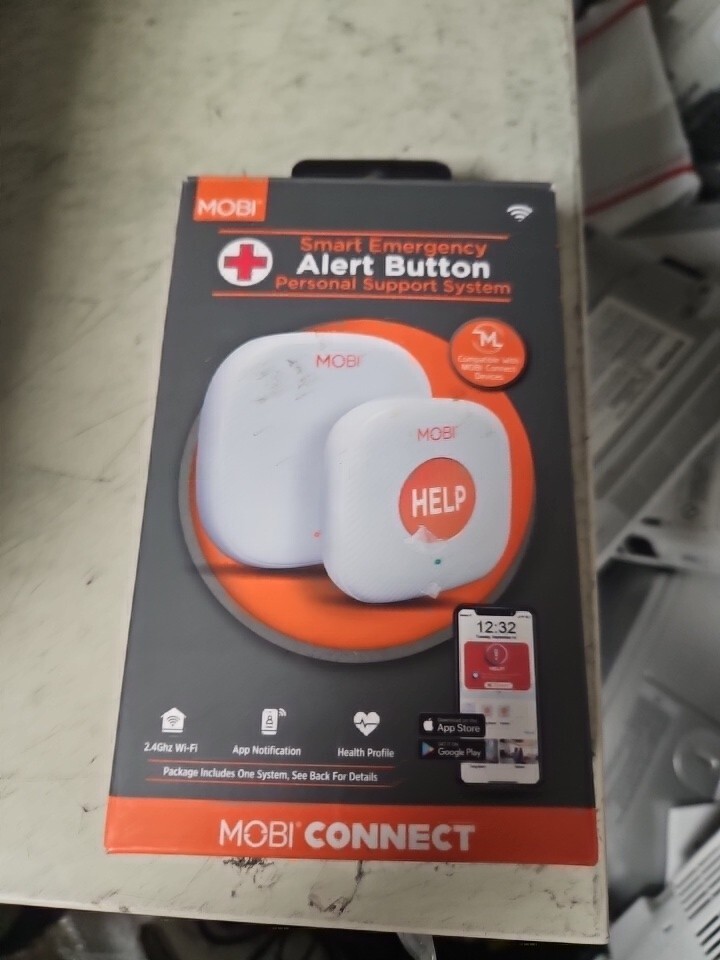 MOBI CONNECT Smart Emergency Alert Button Personal Support System