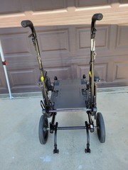 NEW Quickie Iris Recline Tilt in Space Wheelchair 16″ x 22″ NO BACK 16″x2″