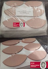 F51 Longitudinal Arch Pad 1/4″ Adhesive Flesh Wool Felt 100/BG MPAD-044 USA