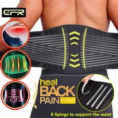 Medical Lumbar Support Lower Waist Back Belt Brace Pain Relief For MenWomen