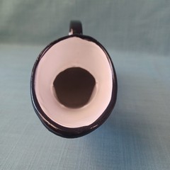 Vintage White Enamelware Bedside Urinal (xli)