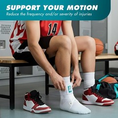 Med Spec ASO Ankle Stabilizer – Lace Up Ankle Brace for Sprained Ankle and Peron