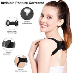 Adjustable Posture Corrector Back Support Shoulder Belt Rectify Straighten Corre