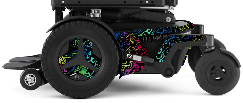 *NEW: Permobil F3 “LIQUID FUSION” color ACCENT KIT. Brand new complete set.