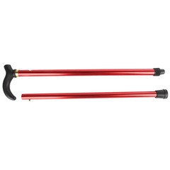 Aluminum Alloy Adjustable Walking Stick 75-90cm Anti-Skid Hiking Cane Height