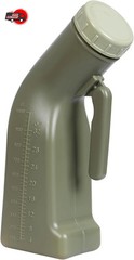 Urinals for Men Male Urinal Bottle Spill Proof with Screw Cap Lid Plastic Pee…