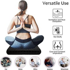 Gel Seat Cushion for Long Sitting Extra Thick Gel Cushion for Wheelchair Soft