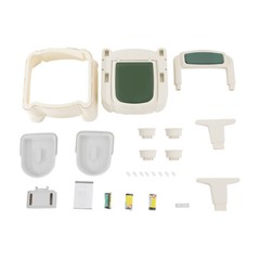 Floor Standing Bedside Commode Portable Toilet w/ Sensor Light 200kg/440.92lbs