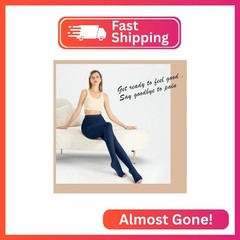 SKYFOXE Medical Compression Pantyhose Stockings for Women Men Plus Size Support