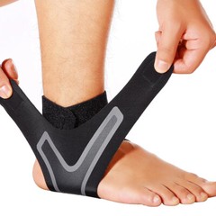 Ankle Brace Support Compression Sleeve Pain Relief Plantar Fasciitis Foot Wrap