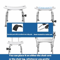 2 Pack Elderly Bath Chair Shower Head Holder – Handicap Shower Head Holder
