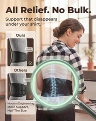 Adjustable Back Brace for Instant Pain Relief & Support