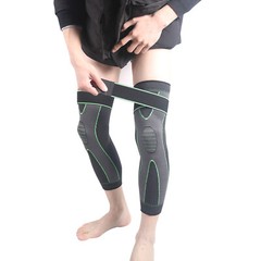 Leg Support Brace With Strap Thigh High Compression Sleeve Socks Pain Relief