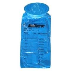 48 pcs Medsource ms-17370 Clean Sack Emesis Bags For Sickness Cleanup Blue