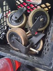 4 X Jazzy Select 6 Caster Wheels Power Wheelchair