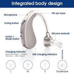 HeadDivice MXHDI-001, Silver, 450–3400MHz, USB, 129dB, ABS, 1.5V.