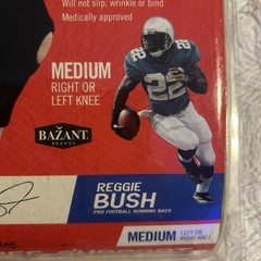 Dr Gameday Knee Support size MED Reggie Bush Left/Right No Slip Sports Brace New