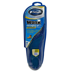 Dr. Scholl’s Work Massaging Gel Advanced Insoles Men’s Sizes 8-14 1 PR
