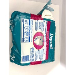 VTG Depend 19 Disposable Protective Underwear Adult Incontinence 1990s
