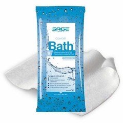 Rinse-Free Bath Wipe 1 Pack By Sage