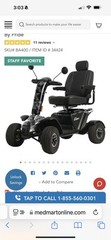 I Have a Baja Wrangler Two Mobility Scooter Lightly Used Practically New