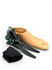 Blatchford echelon hydraulic ankle prosthetic foot. Size 27. Category 4 left