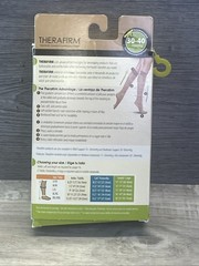 Therafirm Compression Stockings Sand Tan Knee High Socks 30-40mmHg XL Open Box
