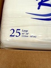 Rely Maximum Protection Underwear Adult Diapers Large Unisex 100 Count