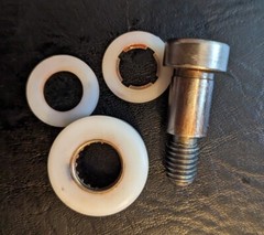 Bruno Stairlift SRE 3000 3050 Roller Guide Nylon Wheel Screw Replacement Part