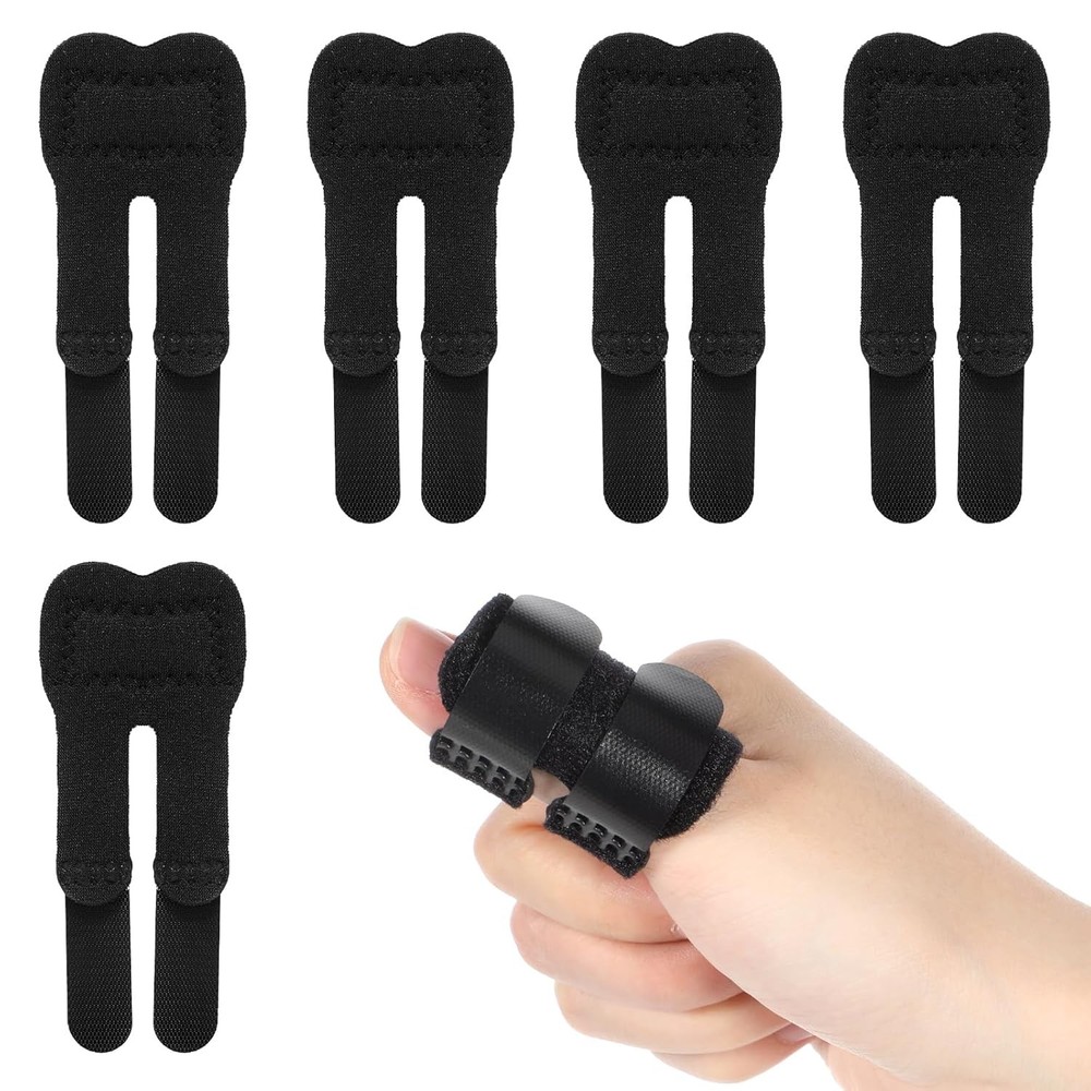 5 Pcs Trigger Thumb Splints, Finger Brace for Straightening or Support