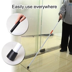 Baitaihem Folding Blind Cane Reflective Red Pack of 1, White,Red