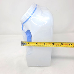 2 Pack Urinals For Men Glow In The Dark Lid Travel Pee Bottle 32Oz/1000ml