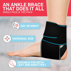 Dr. Arthritis Essentials Ankle Brace Support for Women & Men, Tendonitis, Achill