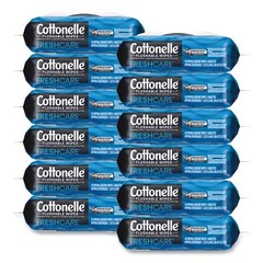 Cottonelle Flushable Cleansing Cloths, 1-Ply, 3.75 x 5.5, 42/Pack, 12 Packs/CT