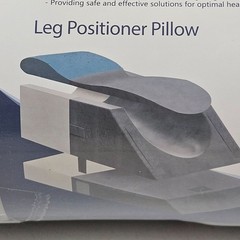 Kingpavonini Leg Positioner Pillow Washable Cover 4 Height Adjustable Pet Bed