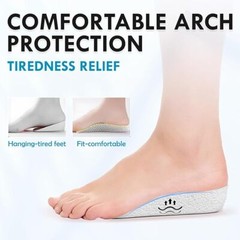 Height Increase Insole Men Women Arch Support for Leg Length Discrepancy Taller