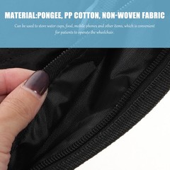 Wheelchair Hanging Pouch Organizer Storage Bag Side Arm for Electric