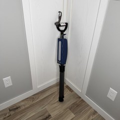 Step2Gold Ta-Da Chair Series 2 Walking Stick Portable Seat Blue Folding Tripod