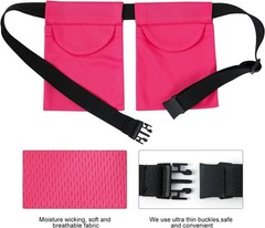 Post-Surgery Mastectomy Drain Holder with Comfortable Shower Bag Kit in Rose Red
