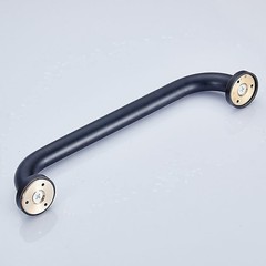 Brass Shower Grab Bar, Oil Rubbed Bronze Support Bar Bathroom Hand Rail for H…