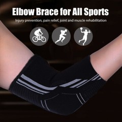 Elbow Brace Compression Support Sleeve Arthritis Tendonitis Reduce Joint Pain
