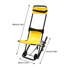 Portable Folding Stair Climbing Wheelchair Stair Lifter Elevator Chair 350lbs
