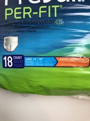 Prevail Per-Fit Adult Underwear Size Large Extra Absorbency 2-18 Count Packages