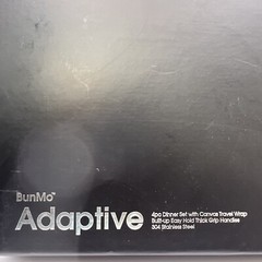Bunmo Adaptive Silverware 4 Pc For Elderly Arthritis Medium Weight 3.35 oz