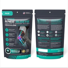 Modvel 2 Pack Compression Knee Brace Men Women Support Sleeve Sports