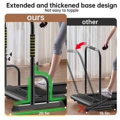Adjustable Walking Pad Handle – Ergonomic Grip, Easy Installation, Fitness Acces