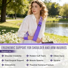 Breathable Arm Support Strap – Ergonomic Sling for Elbow and Shoulder Injuries