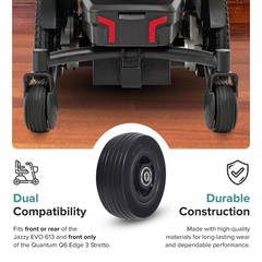 Jazzy EVO 613 & Quantum Q6 Edge 3 Stretto Chairs 5×1.75 Caster Wheel (WHL140383)